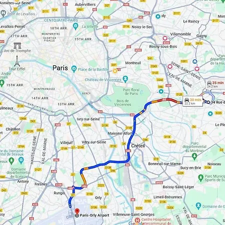 Charme & Confort T2 Lumineux Entre Paris And